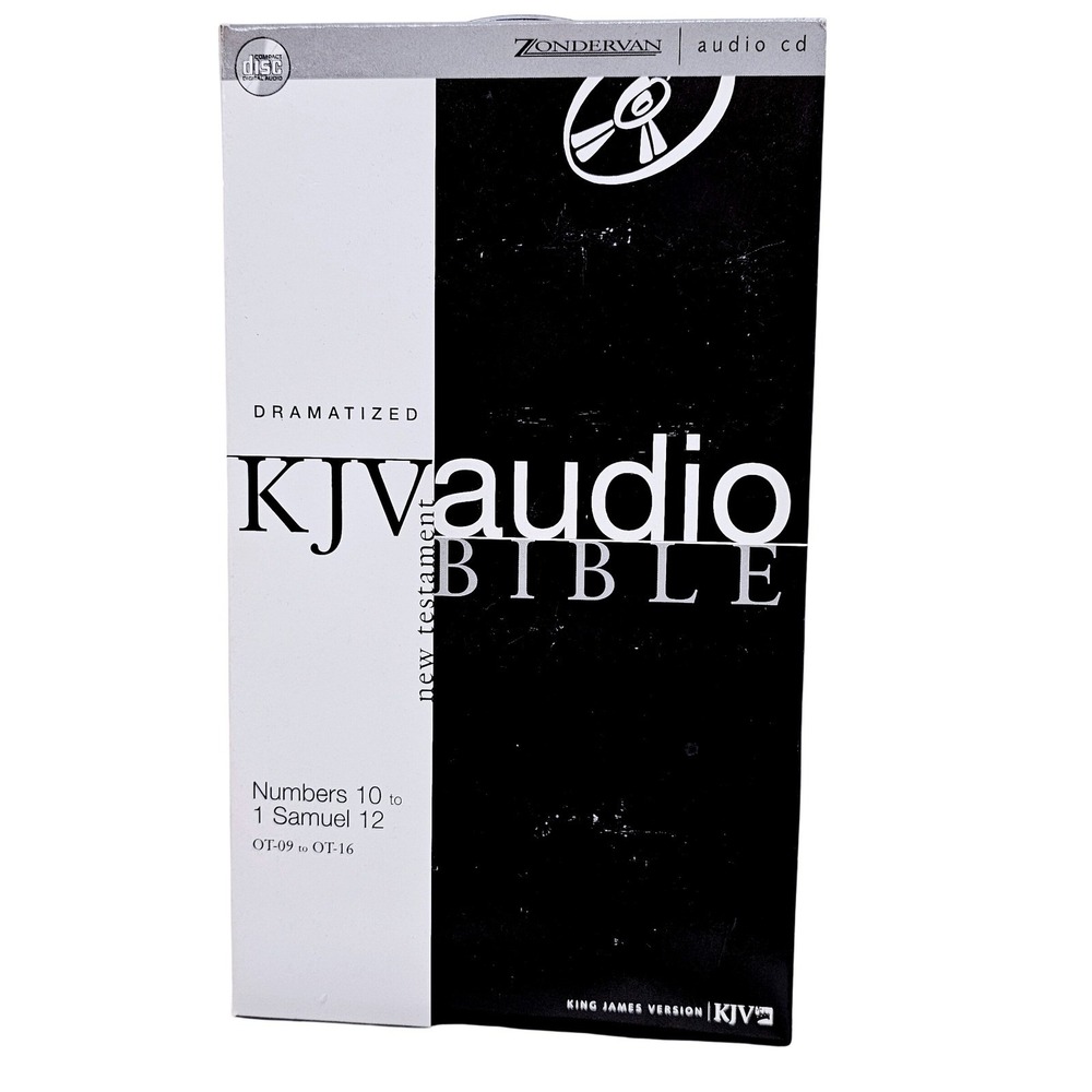 Zondervan KJV Audio Bible CD Dramatized‎ Old Testament Numbers 1 Samuel 8 Disc